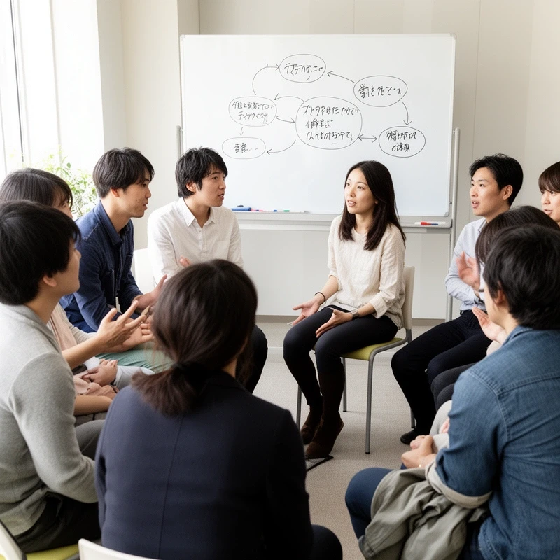 ストーリーテリング演習の様子